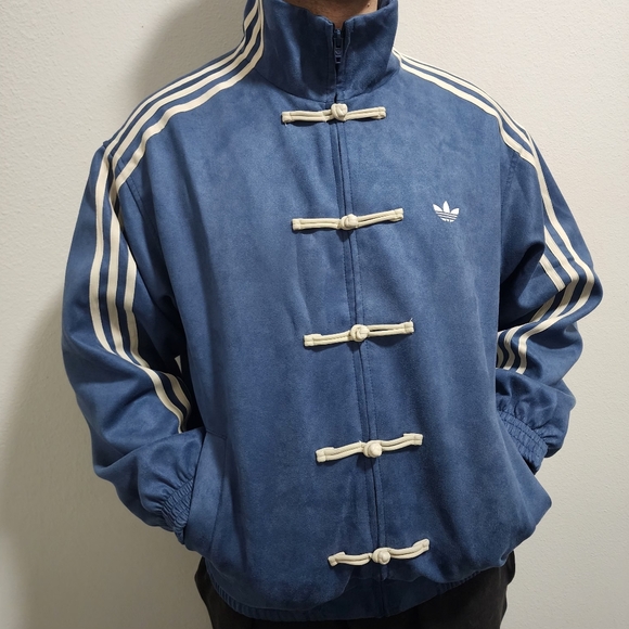 Adidas Men's Blue Track Jacket